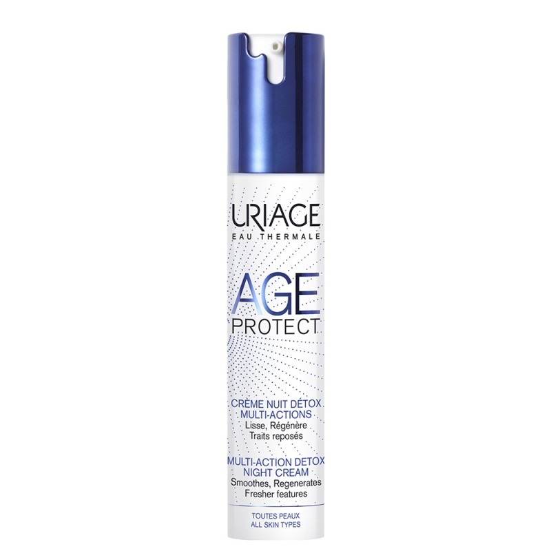 uriage age protect Многофункциональный ночной Крем Детокс 40 мл URIAGE Age Protect Многофункциональный ночной Крем-Детокс 40 мл — изображение 1