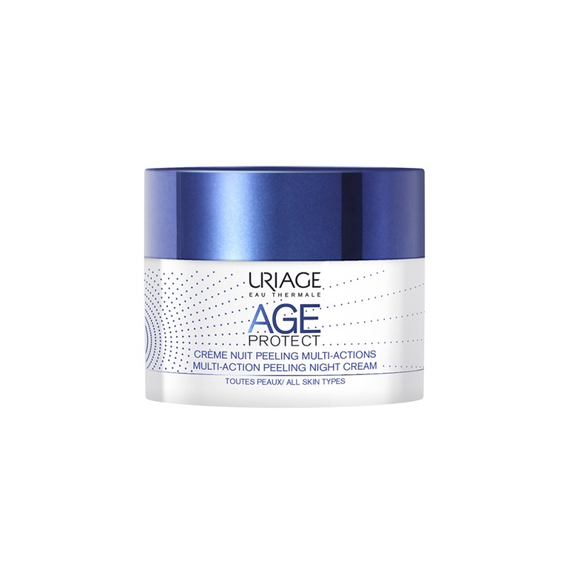 uriage age protect Многофункциональный ночной Крем Пилинг 50 мл URIAGE Age Protect Многофункциональный ночной Крем-Пилинг 50 мл — изображение 1
