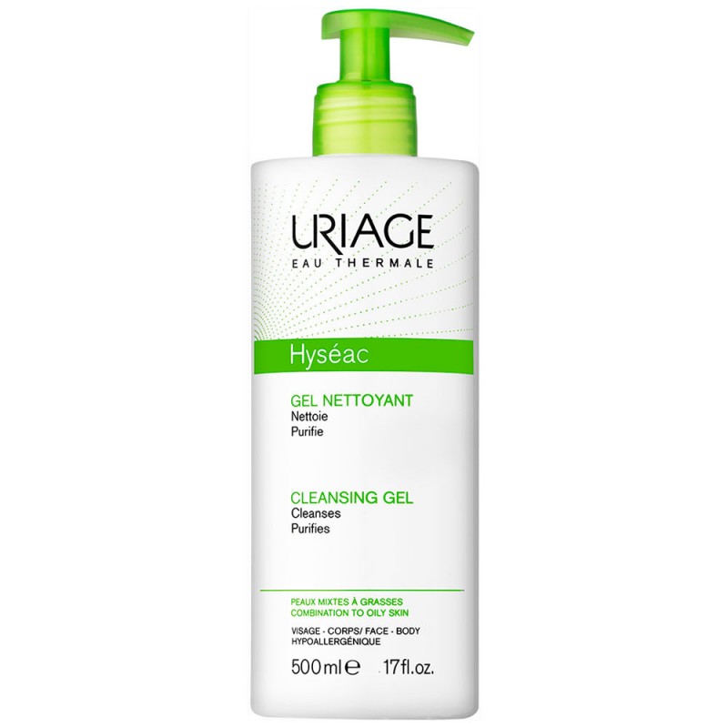 uriage hyseac Очищающий гель для лица 500 мл URIAGE Hyseac Очищающий гель для лица 500 мл — изображение 1