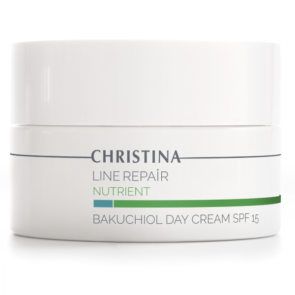 christina line repair nutrient bakuchiol day cream spf15 Дневной крем с бакучиолом spf15 50 мл CHRISTINA Line Repair Nutrient Bakuchiol Day Cream SPF15 Дневной крем с бакучиолом SPF15 50 мл — изображение 1