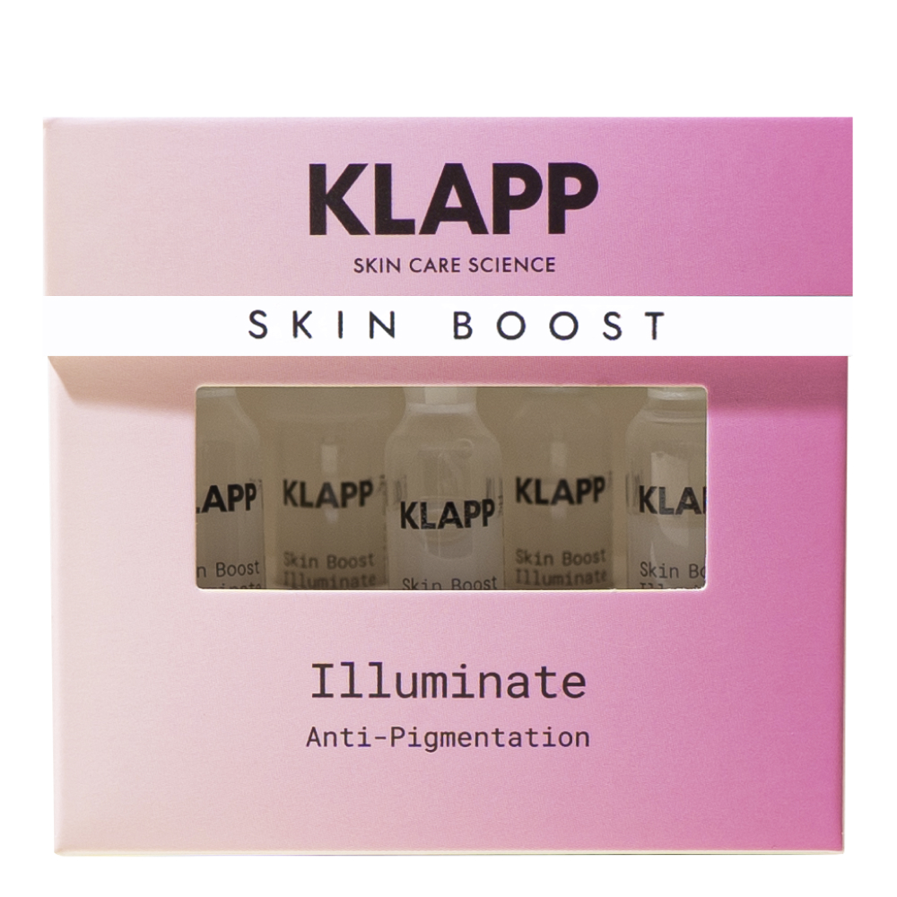 klapp illuminate skin boost Концентрат осветляющий 5*2 мл KLAPP ILLUMINATE SKIN BOOST Концентрат осветляющий 5*2 мл — изображение 1