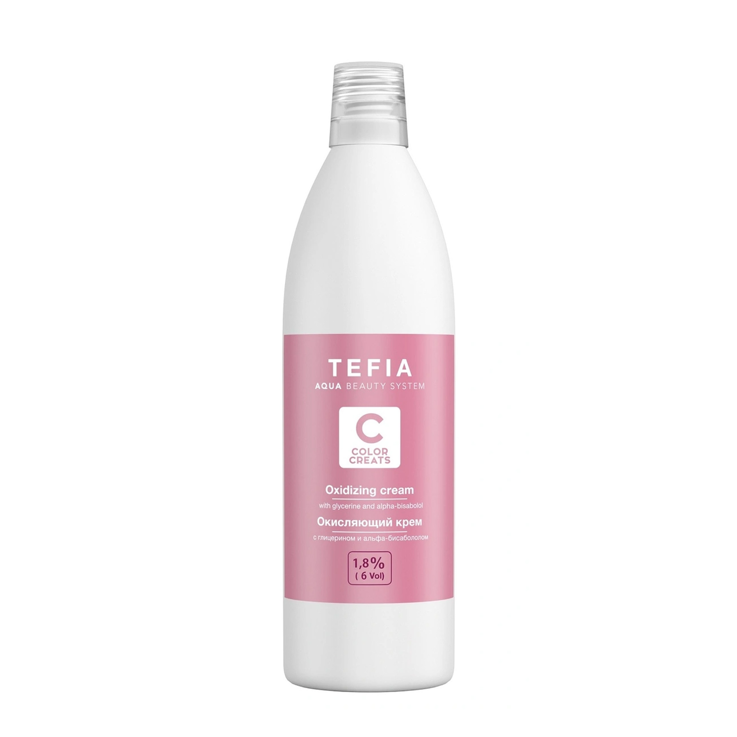 tef27175, tefia color creats Окисляющий крем 1,8% (vol 6) с глицерином и альфа бисабололом 1000 мл, tefia tef27175, Tefia Color Creats Окисляющий крем 1,8% (vol 6) с глицерином и альфа-бисабололом 1000 мл, TEFIA — изображение 1