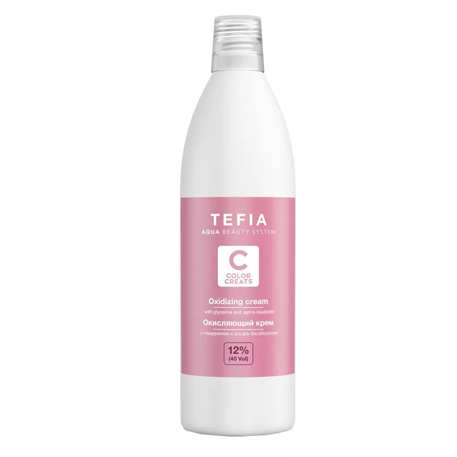tef27250, tefia color creats Окисляющий крем 12% (vol 40) с глицерином и альфа бисабололом 1000 мл, tefia tef27250, Tefia Color Creats Окисляющий крем 12% (vol 40) с глицерином и альфа-бисабололом 1000 мл, TEFIA — изображение 1