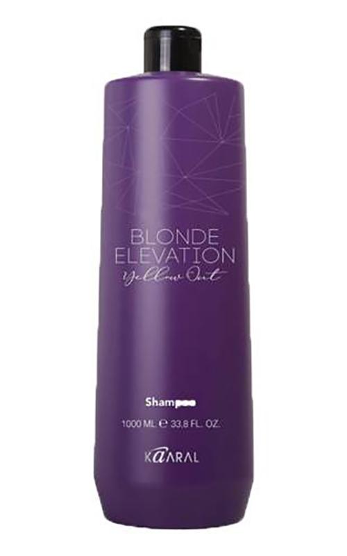 kp be1078, blonde elevation shampoo Антижелтый шампунь для волос, 1000 мл, kaaral KP_BE1078, BLONDE ELEVATION SHAMPOO Антижелтый шампунь для волос, 1000 мл, KAARAL — изображение 1
