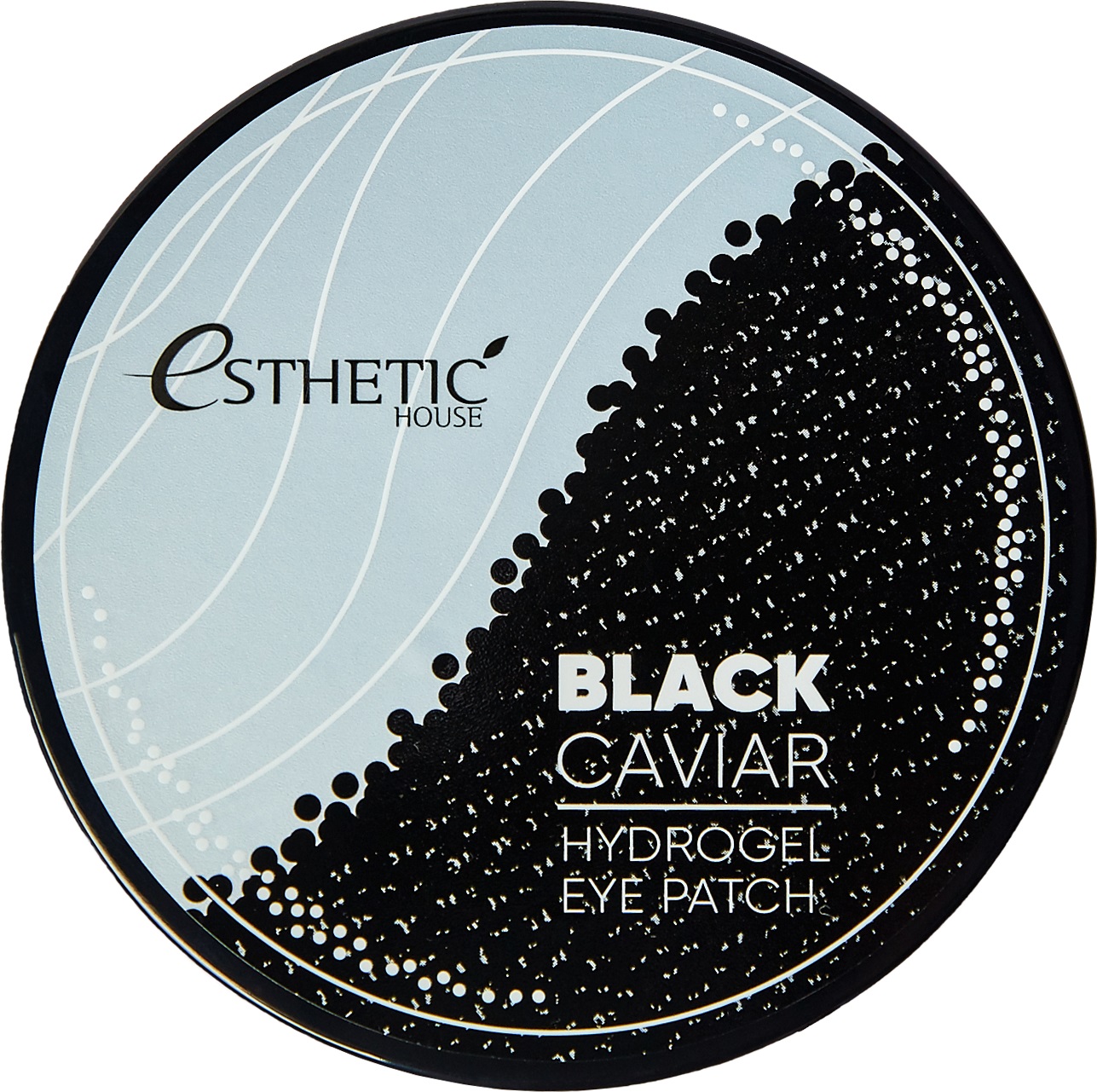 esthetic house black caviar hydrogel eye patch Гидрогелевые патчи для глаз Черная икра 60 шт Esthetic House Black Caviar Hydrogel Eye Patch Гидрогелевые патчи для глаз Черная икра 60 шт — изображение 1