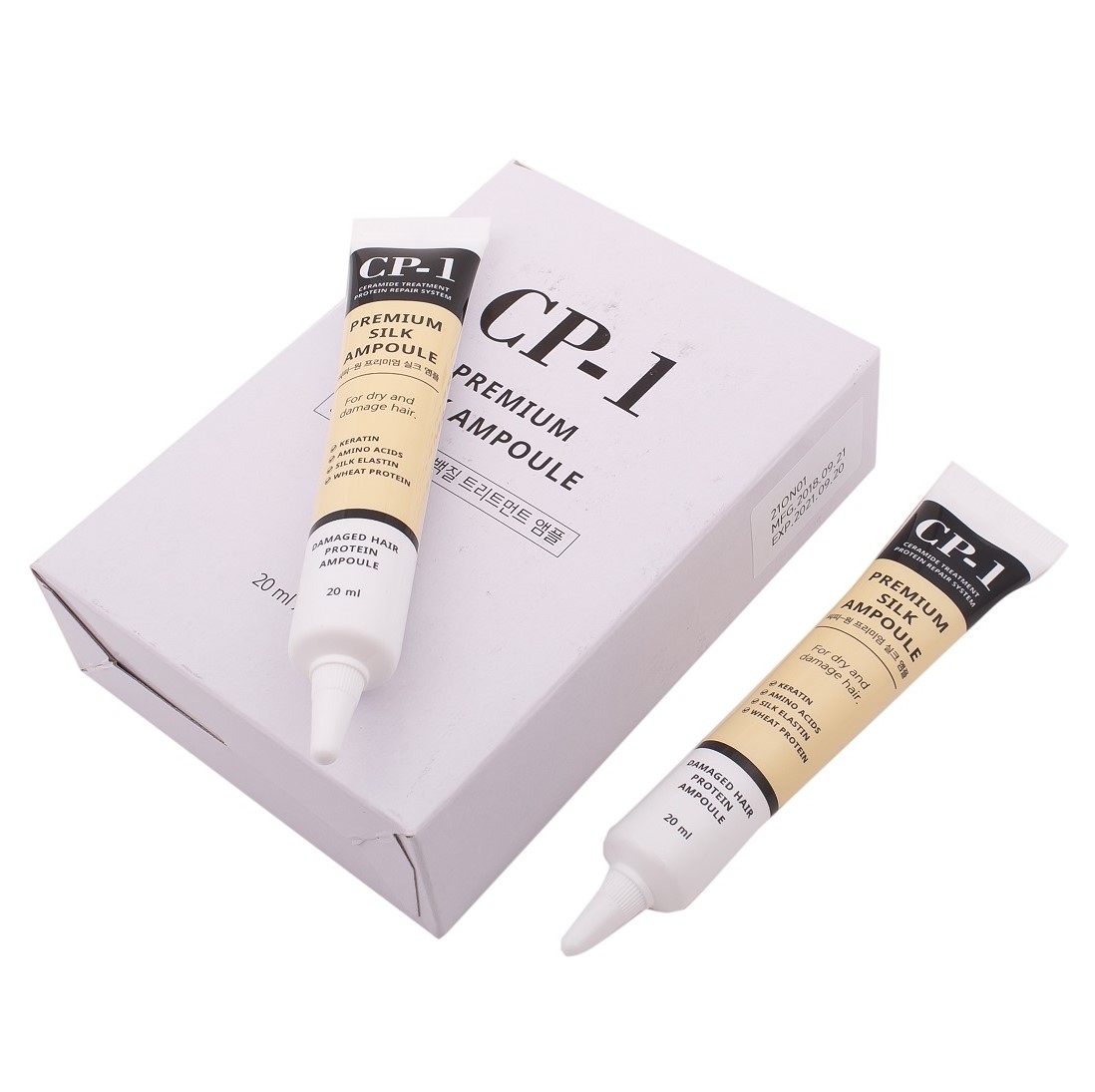 esh011749, НАБОР Несмываемая сыворотка для волос с протеином шелка cp 1 premium silk ampoule, 20мл*10шт, esthetic house esh011749, НАБОР Несмываемая сыворотка для волос с протеином шелка CP-1 Premium Silk Ampoule, 20мл*10шт, ESTHETIC HOUSE — изображение 1