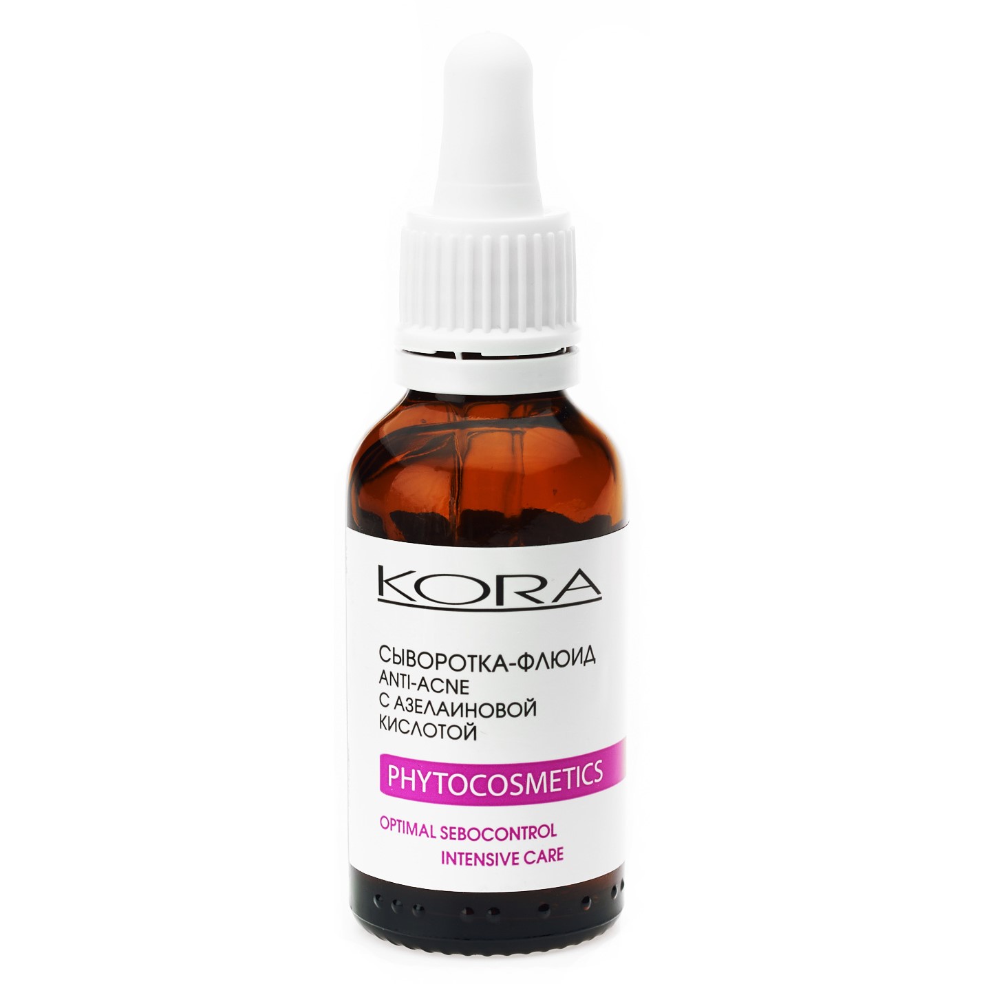 kora Сыворотка флюид anti acne с азелаиновой кислотой 30 мл KORA Сыворотка-флюид Anti-Acne с азелаиновой кислотой 30 мл — изображение 1
