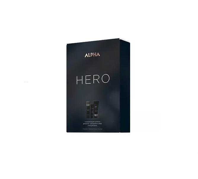 Подарочный набор для мужчин alpha homme hero estel Подарочный набор для мужчин Alpha Homme Hero ESTEL — изображение 1