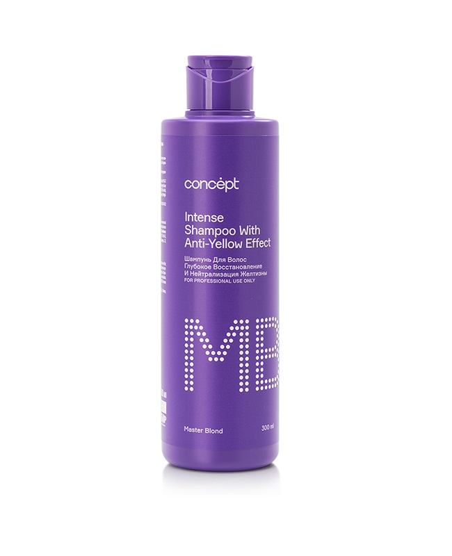 Шампунь Глубокое восстановление и нейтрал. желтизны intense shampoo with anti yellow effect 300 мл concept Шампунь Глубокое восстановление и нейтрал. желтизны Intense Shampoo With Anti-Yellow Effect 300 мл CONCEPT — изображение 1