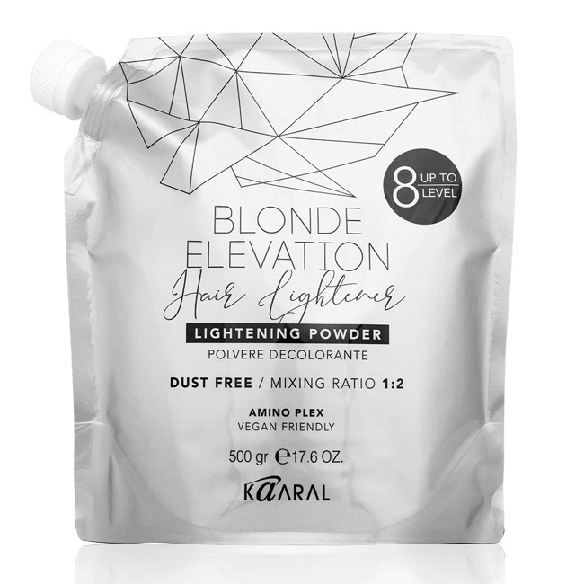 kp behlp, blonde elevation hair lightening powder Обесцвечивающая пудра 500 гр, kaaral KP_BEHLP, BLONDE ELEVATION HAIR LIGHTENING POWDER Обесцвечивающая пудра 500 гр, KAARAL — изображение 1