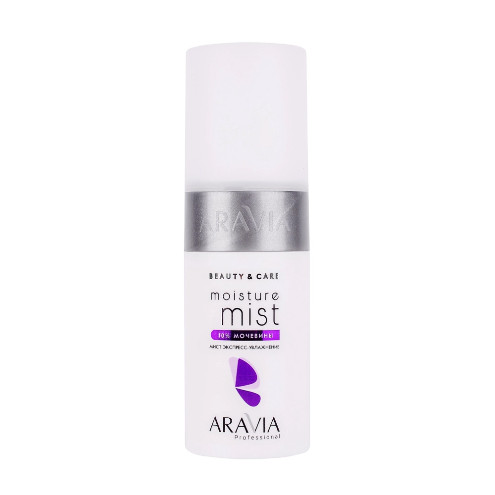 moisture mist Мист экспресс увлажнение с мочевиной 10% 150 мл aravia 4050 Moisture Mist Мист экспресс увлажнение с мочевиной 10% 150 мл ARAVIA 4050 — изображение 1