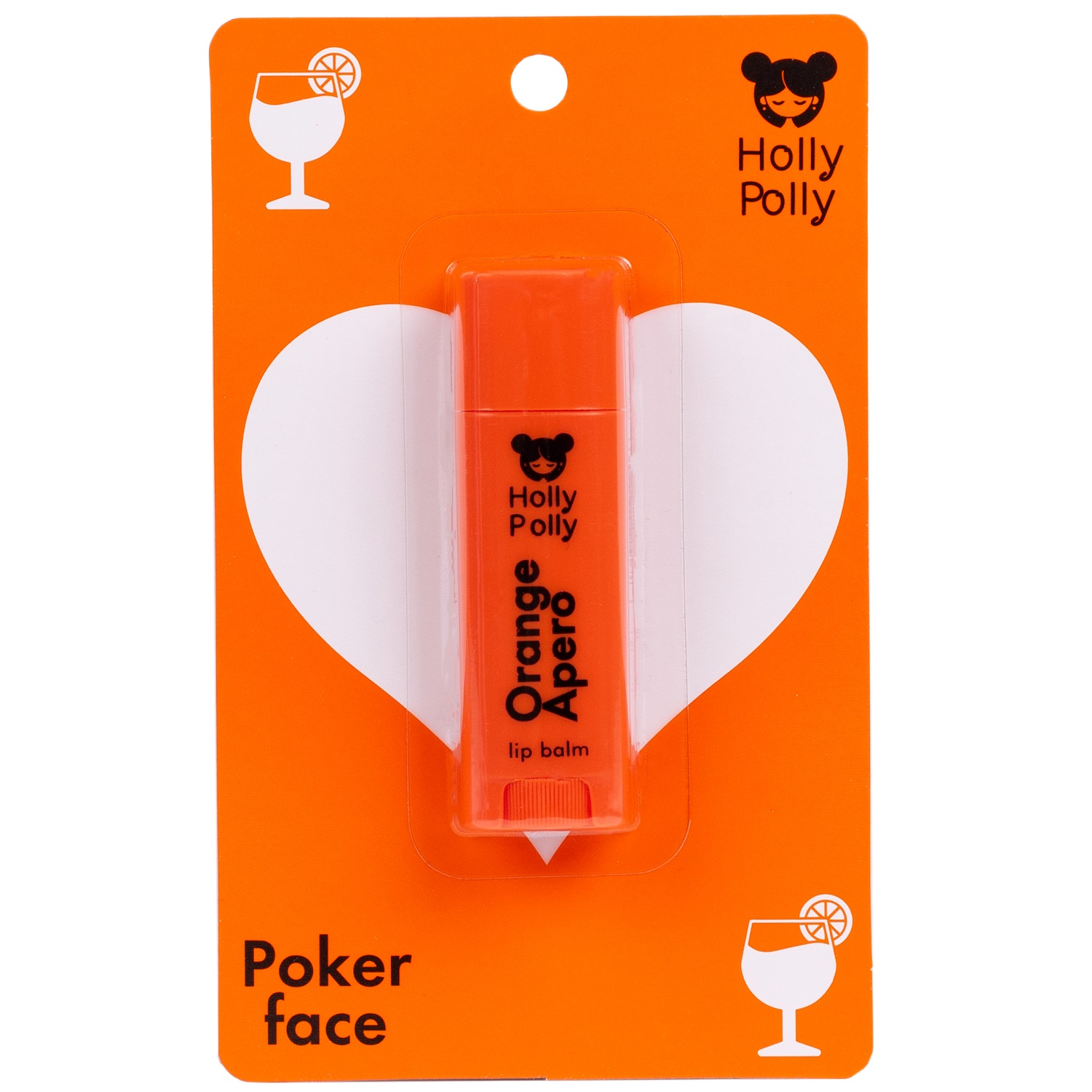 poker face orange apero Бальзам для губ Апельсиновый Аперо 4.8 гр holly polly Poker Face Orange Apero Бальзам для губ Апельсиновый Аперо 4.8 гр HOLLY POLLY — изображение 1