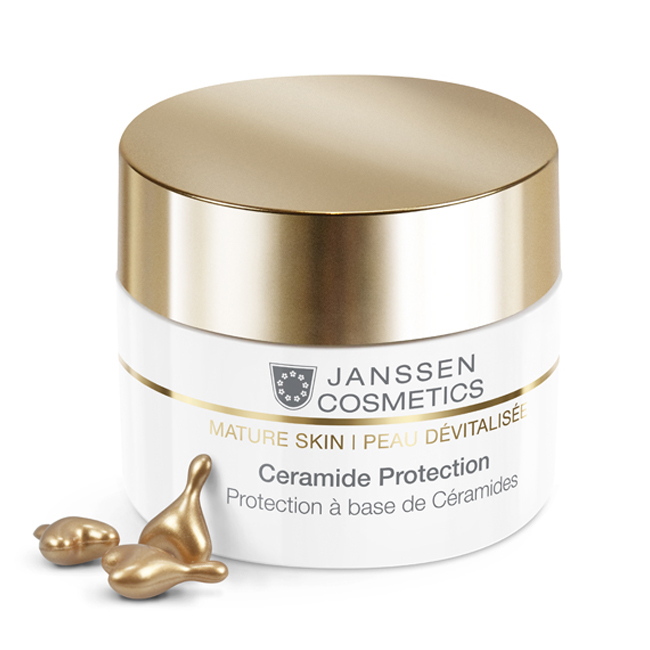 janssen mature skin ceramide protection Капсулы с церамидами и витамином С 30 шт JANSSEN Mature Skin Ceramide Protection Капсулы с церамидами и витамином С 30 шт — изображение 1