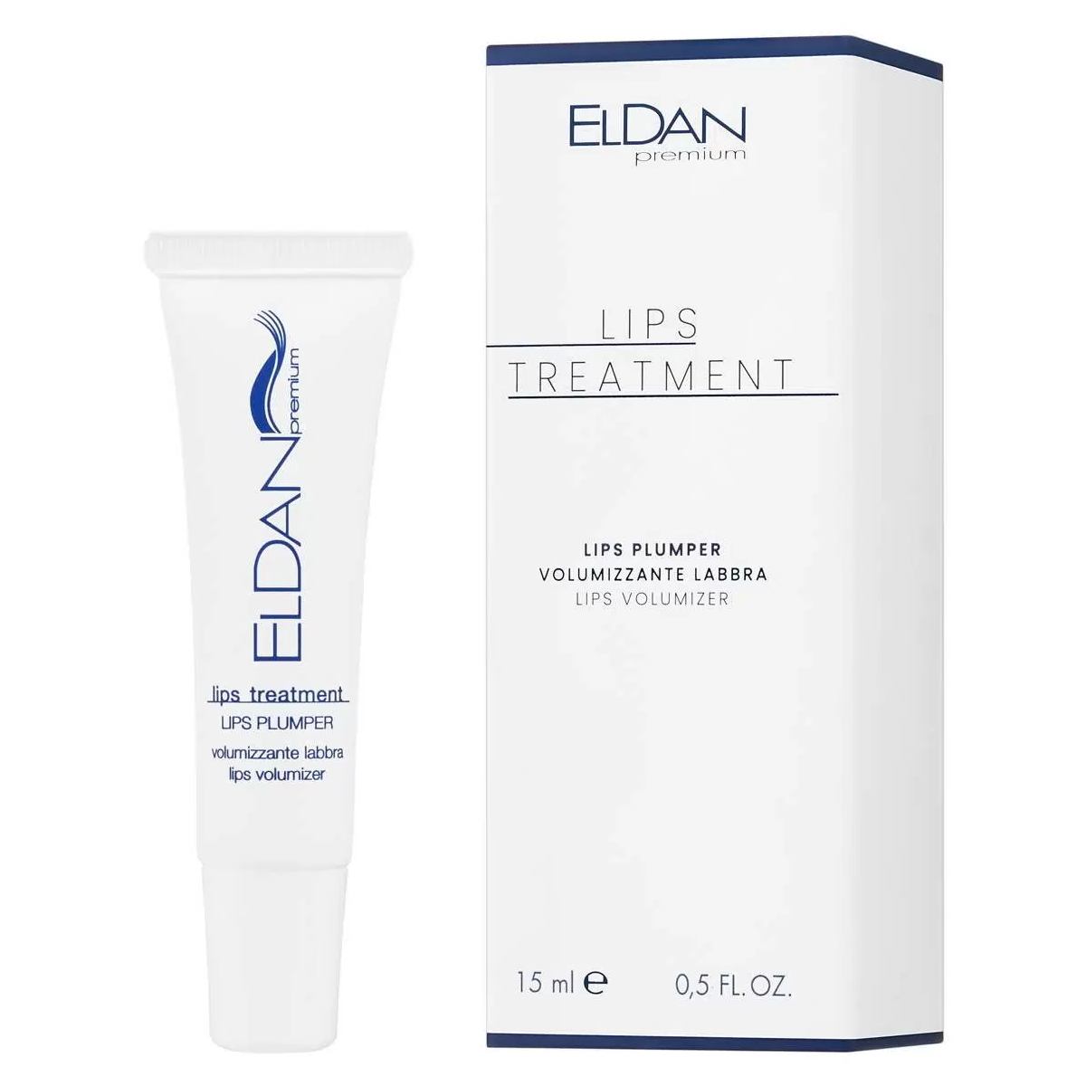 premium lips treatment lips plumper lips volumizer Средство для увеличения объема губ и придания им соблазнительных очертаний 15 мл eldan Premium Lips Treatment Lips Plumper Lips Volumizer Средство для увеличения объема губ и придания им соблазнительных очертаний 15 мл ELDAN — изображение 1