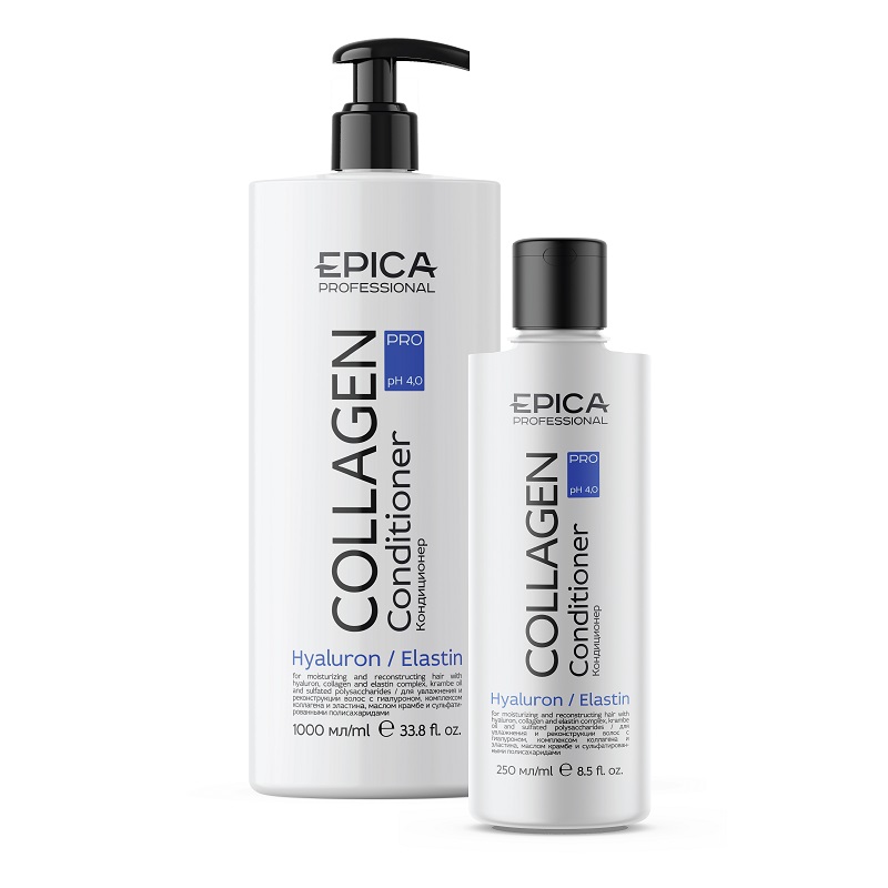 epica collagen pro Кондиционер для увлажнения и реконструкции волос, 1000 мл. EPICA Collagen PRO Кондиционер для увлажнения и реконструкции волос, 1000 мл. — изображение 1