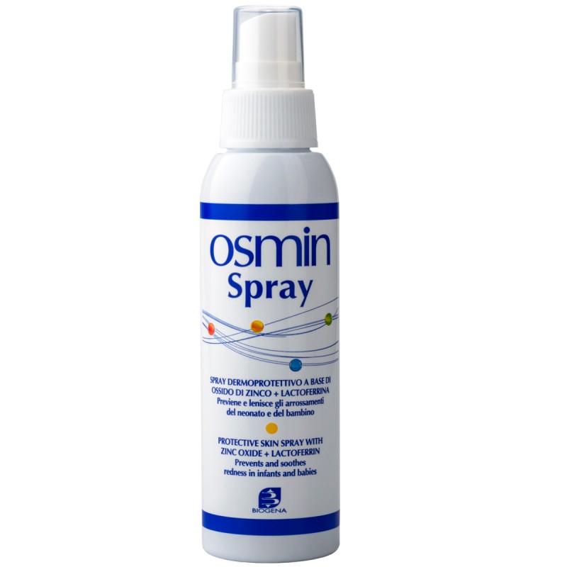 Детский Спрей от потницы и опрелостей (zinc+lactoferrin) / osmin pasta spray, 125 мл biogena Детский Спрей от потницы и опрелостей (Zinc+Lactoferrin) / OSMIN PASTA SPRAY, 125 мл BIOGENA — изображение 1