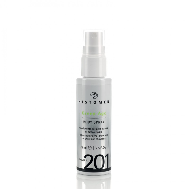 Нормализующий спрей для тела при проблемной коже Грин Эйдж / green age body spray, 75 мл histomer Нормализующий спрей для тела при проблемной коже Грин-Эйдж / Green Age Body Spray, 75 мл HISTOMER — изображение 1