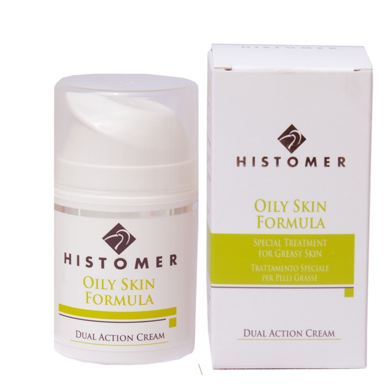 Крем двойного действия anti age жирной кожи / oily skin dual action cream, 50 мл histomer Крем двойного действия Anti-age жирной кожи / Oily Skin Dual Action Cream, 50 мл HISTOMER — изображение 1