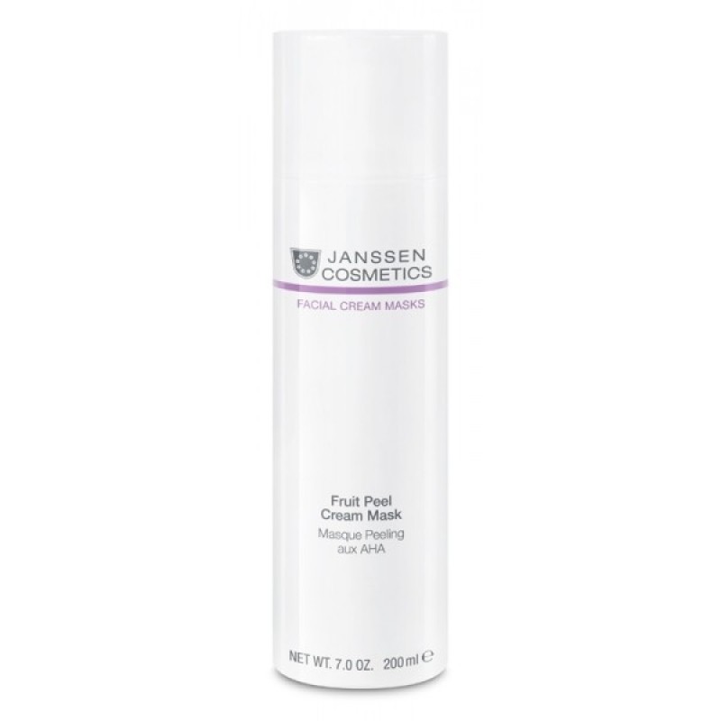 janssen fruit peel cream mask Очищающая крем маска с АНА кислотами 200 мл JANSSEN Fruit Peel Cream Mask Очищающая крем-маска с АНА-кислотами 200 мл — изображение 1