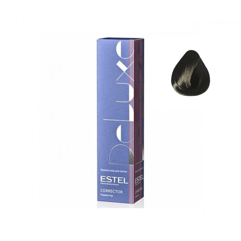 deluxe corrector Краска уход 1,0, Черный классический, 60 мл DeLuxe Corrector Краска-уход 1,0, Черный классический, 60 мл — изображение 1