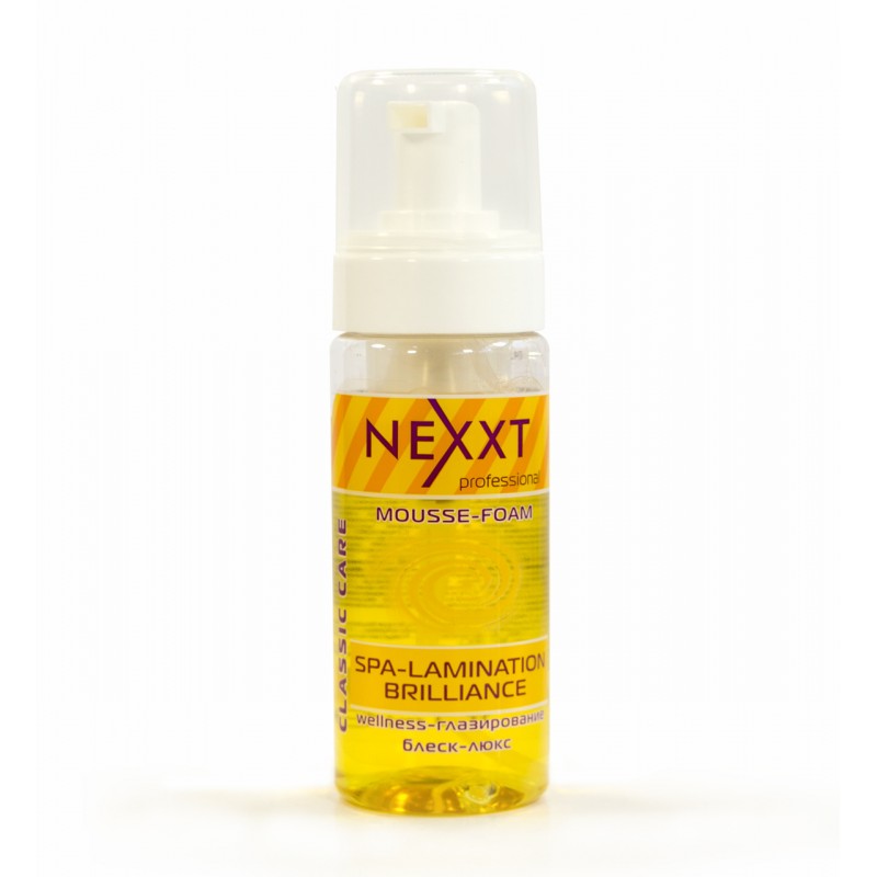 nexxt spa lamination brilliance / Мусс пенка спа ламинирование блеск люкс, 150 мл Nexxt Spa-Lamination Brilliance / Мусс-пенка спа-ламинирование блеск-люкс, 150 мл — изображение 1