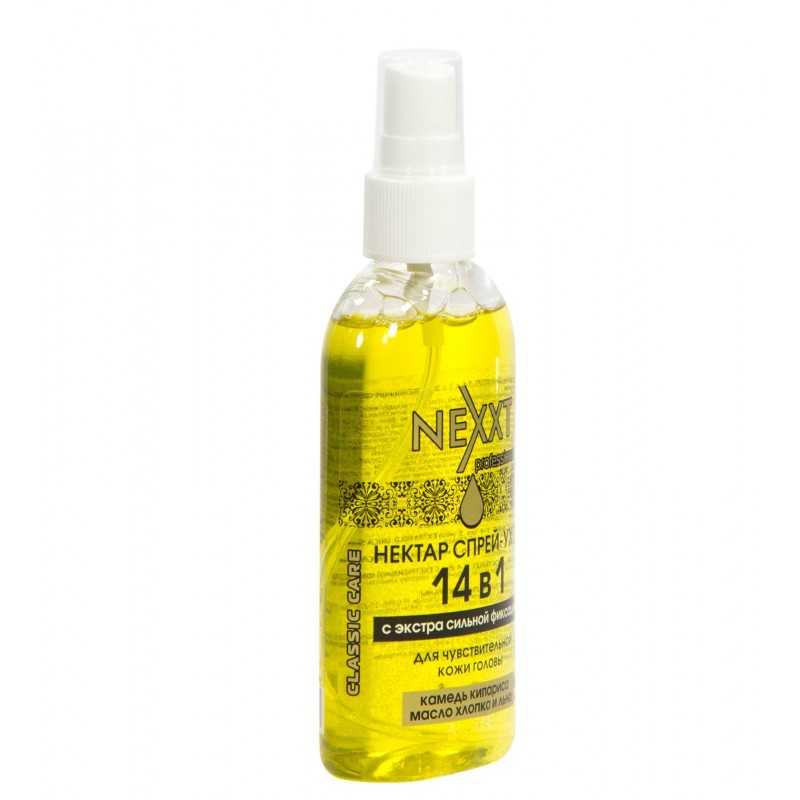 nexxt nectar spray care 14 in 1 extra hold: unica sensitive / Нектар спрей уход 14 в 1 экстрасильной фиксации, 120 мл Nexxt Nectar Spray-Care 14 in 1 Extra Hold: unica Sensitive / Нектар спрей-уход 14 в 1 экстрасильной фиксации, 120 мл — изображение 1