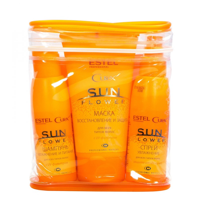 estel curex sunflower, Дорожный набор ESTEL Curex Sunflower, Дорожный набор — изображение 1
