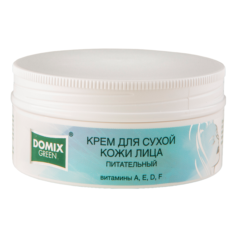 domix green Крем для сухой кожи лица питательный с витаминами А Е Д f 75 мл DOMIX GREEN Крем для сухой кожи лица питательный с витаминами А Е Д F 75 мл — изображение 1