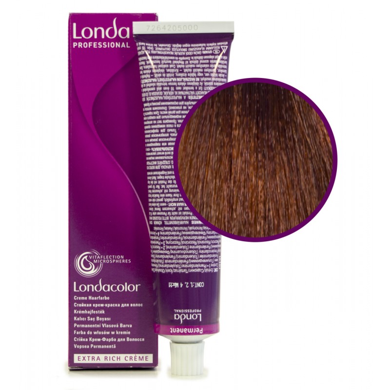 Краска для волос Лондаколор 400 7/43, 60 мл, londacolor Стойкая крем краска, londa Краска для волос Лондаколор-400 7/43, 60 мл, LONDACOLOR Стойкая крем-краска, LONDA — изображение 1
