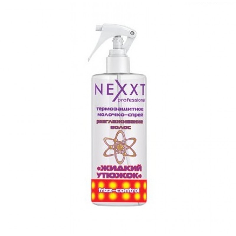 nexxt liquid iron frizz control / Термозащитное молочно спрей для разглаживания волос Жидкий Утюжок, 200 мл Nexxt Liquid Iron frizz-control / Термозащитное молочно-спрей для разглаживания волос Жидкий Утюжок, 200 мл — изображение 1