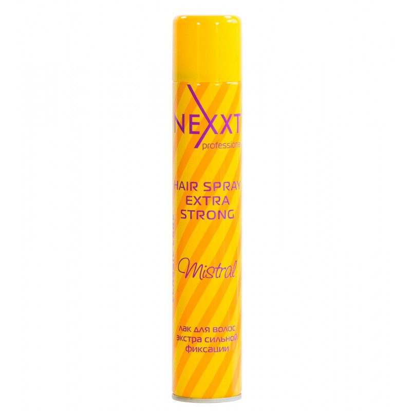 nexxt hair spray extra strong mistral / Лак для волос эктрасильной фиксации, 400 мл Nexxt Hair Spray Extra Strong Mistral / Лак для волос эктрасильной фиксации, 400 мл — изображение 1