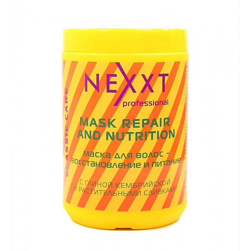 nexxt mask repair and nutrition / Маска для волос восстановление и питание, 1000 мл Nexxt Mask Repair and Nutrition / Маска для волос восстановление и питание, 1000 мл — изображение 1