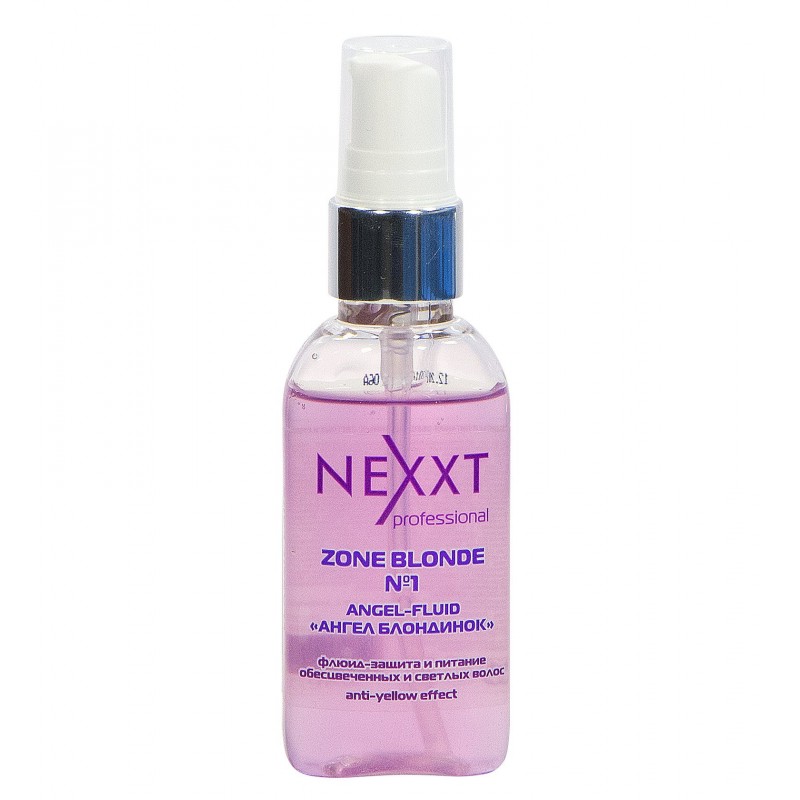 nexxt zone blonde №1 angel fluid / Флюид защита и питание светлых волос Ангел Блондинок, 50 мл Nexxt Zone Blonde №1 Angel-Fluid / Флюид-защита и питание светлых волос Ангел Блондинок, 50 мл — изображение 1