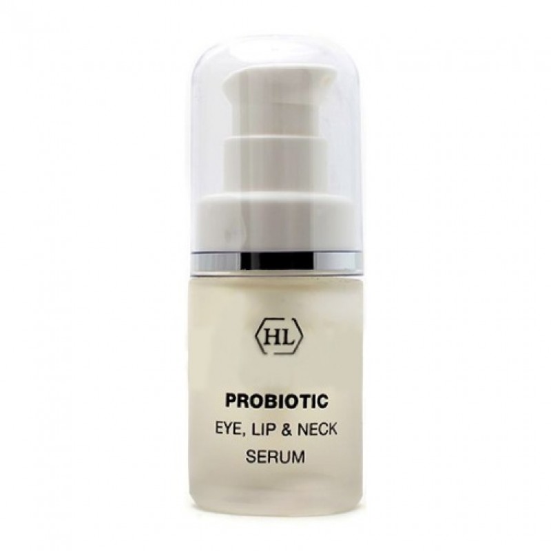 holy land probiotic eye lip & neck serum Сыворотка для губ век и шеи 20 мл HOLY LAND Probiotic Eye Lip & Neck Serum Сыворотка для губ век и шеи 20 мл — изображение 1