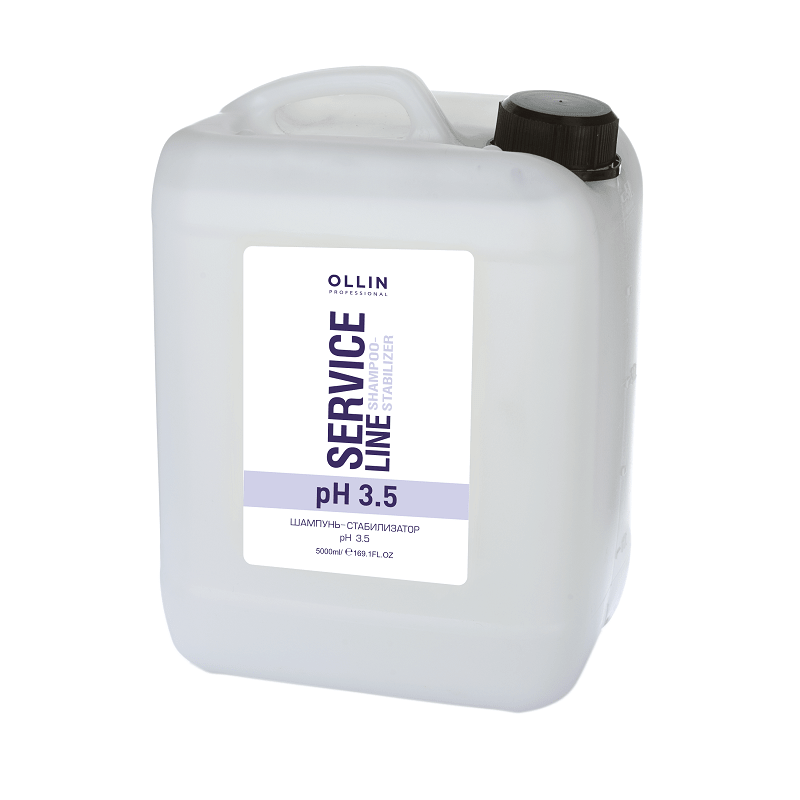 ollin service line shampoo stabilizer Шампунь стабилизатор рН 3.5 5000 мл OLLIN Service Line Shampoo-stabilizer Шампунь-стабилизатор рН 3.5 5000 мл — изображение 1