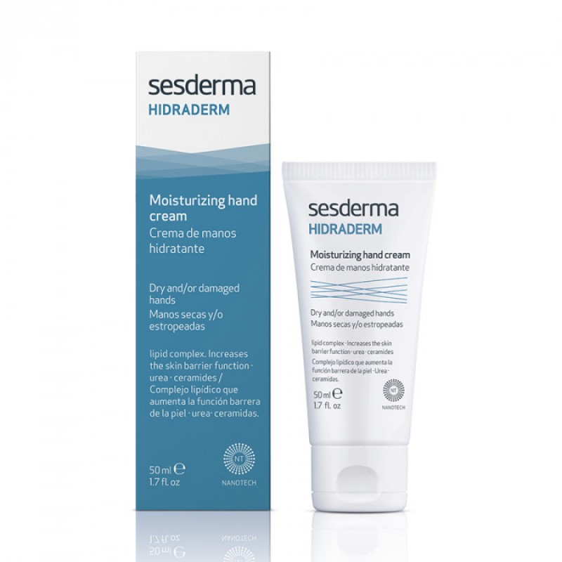 sesderma hidraderm moisturizing hand cream Крем увлажняющий для рук 50 мл SesDerma HIDRADERM Moisturizing hand cream Крем увлажняющий для рук 50 мл — изображение 1