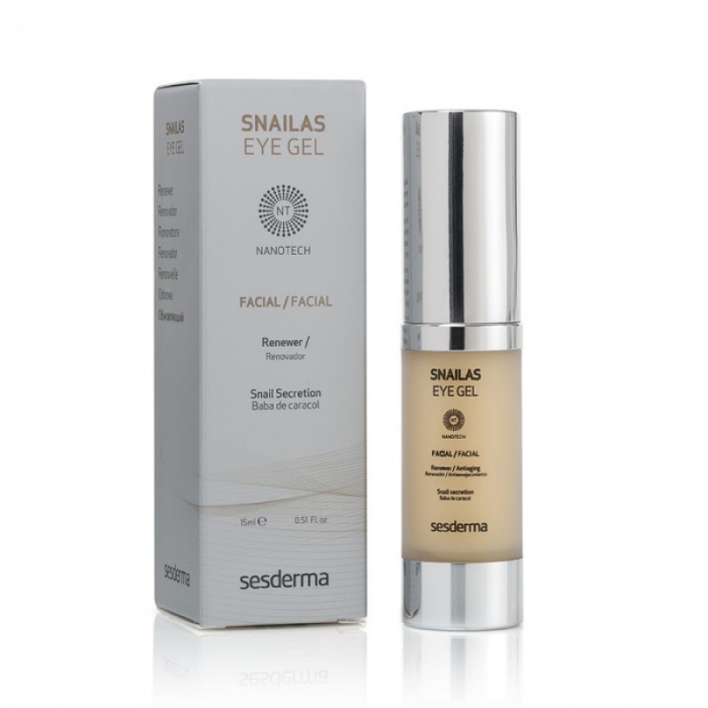 sesderma snailas eye gel Обновляющий гель для век 15 мл SESDERMA Snailas Eye Gel Обновляющий гель для век 15 мл — изображение 1
