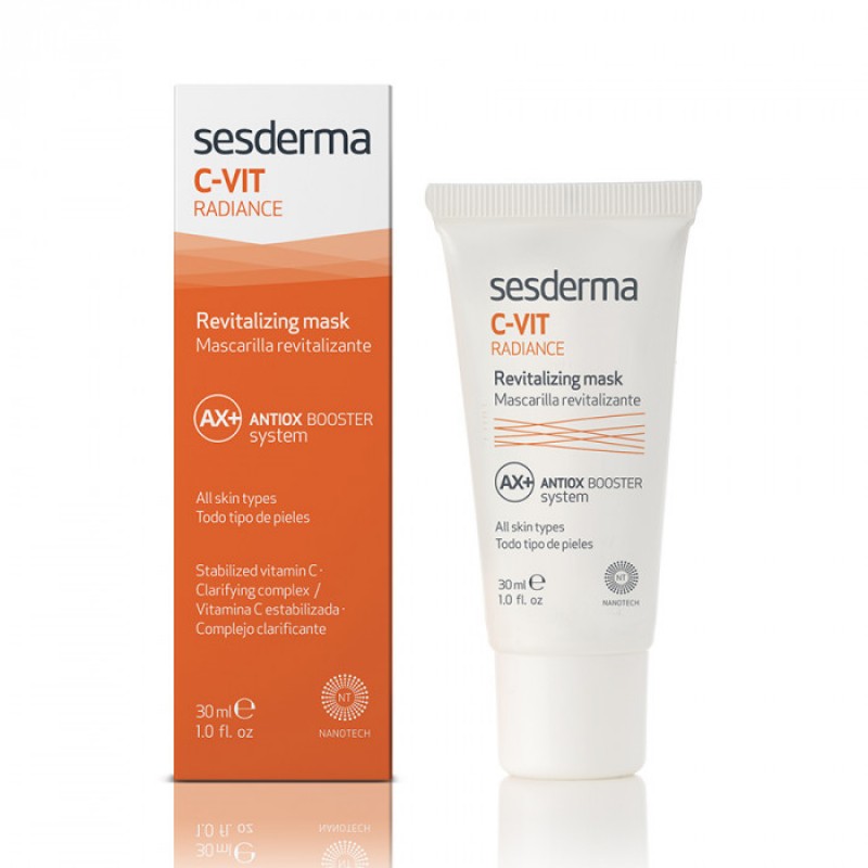 sesderma c vit radiance revitalizing mask Ревитализирующая маска 30 мл SesDerma C-VIT Radiance Revitalizing mask Ревитализирующая маска 30 мл — изображение 1