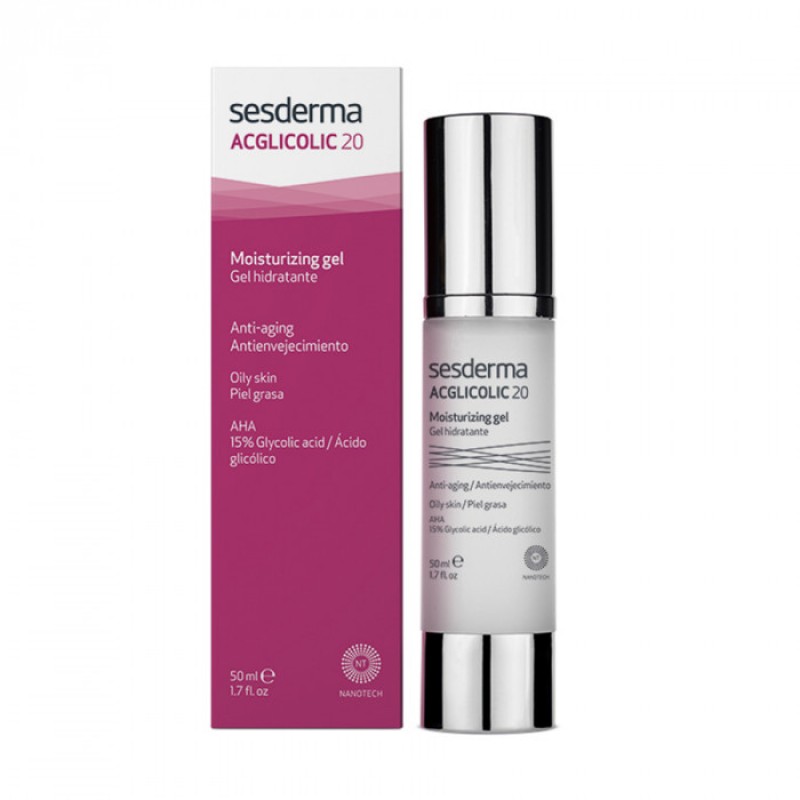 sesderma acglicolic 20 Увлажняющий гель 50 мл SesDerma ACGLICOLIC 20 Увлажняющий гель 50 мл — изображение 1