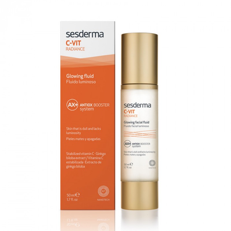 sesderma c vit radience glowing fluid Флюид для сияния кожи 50 мл SesDerma C-VIT Radience glowing fluid Флюид для сияния кожи 50 мл — изображение 1