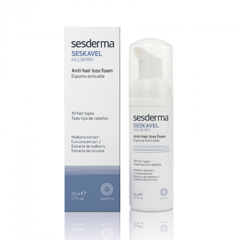 sesderma seskavel mulberry Пенка от выпадения волос 50 мл SesDerma SESKAVEL Mulberry Пенка от выпадения волос 50 мл — изображение 1