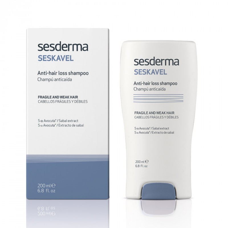 sesderma seskavel Шампунь от выпадения волос 200 мл SesDerma SESKAVEL Шампунь от выпадения волос 200 мл — изображение 1