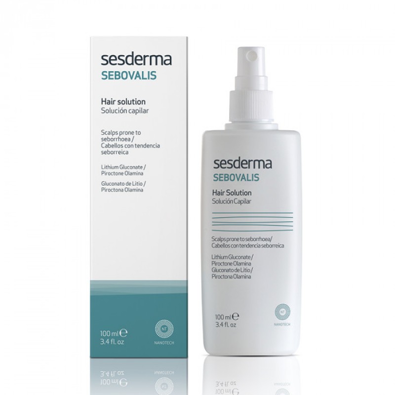 sesderma sebovalis Лосьон для волос 100 мл SesDerma SEBOVALIS Лосьон для волос 100 мл — изображение 1