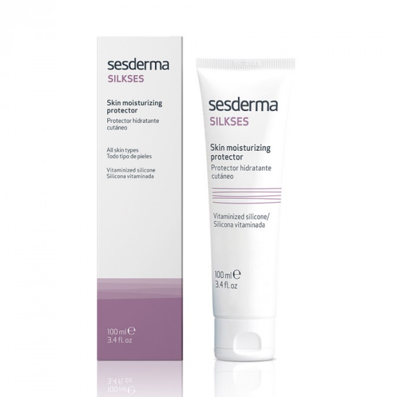 sesderma silkses Увлажняющий крем протектор для всех типов кожи 100 мл SesDerma SILKSES Увлажняющий крем-протектор для всех типов кожи 100 мл — изображение 1