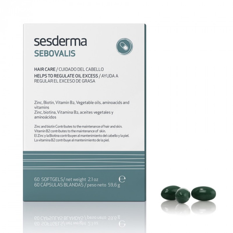 sesderma sebovalis БАД к пище 60 капсул Sesderma Sebovalis БАД к пище 60 капсул — изображение 1