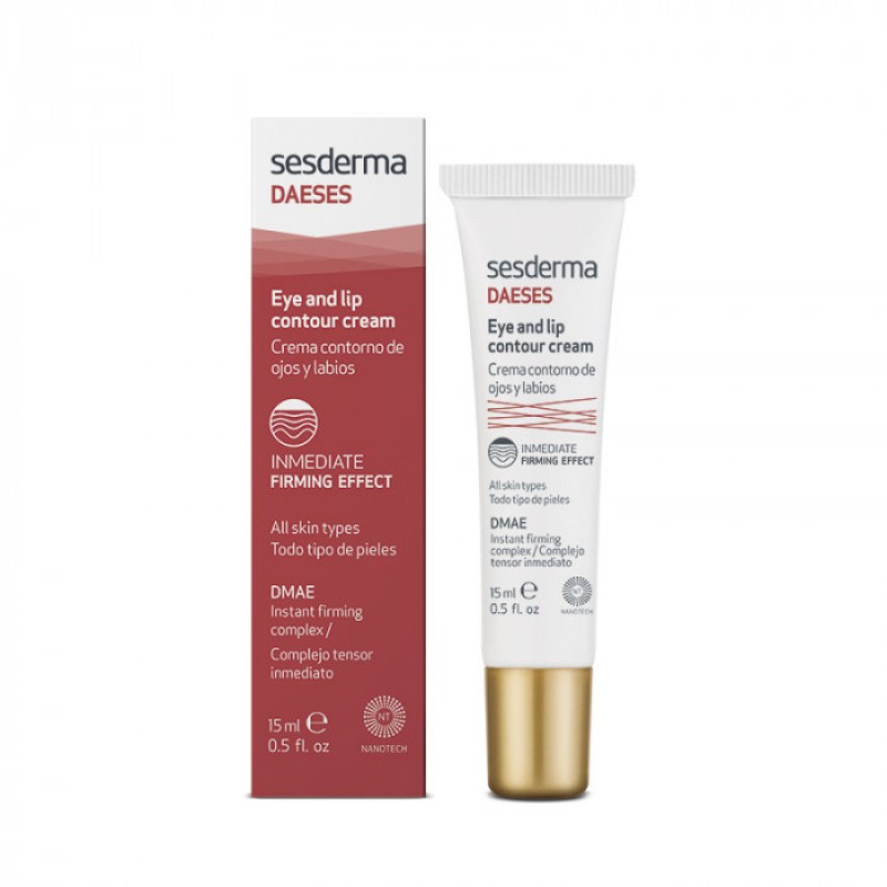 sesderma daeses eyes lips contour cream Крем контур для глаз и губ 15 мл SesDerma DAESES EYES-LIPS CONTOUR CREAM Крем-контур для глаз и губ 15 мл — изображение 1