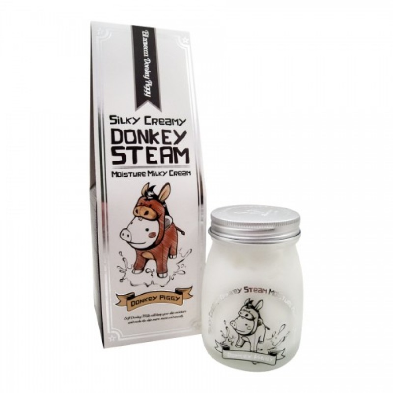 silky creamy donkey steam moisture milky / Крем для лица паровой из Ослиного Молока, 100мл Silky Creamy Donkey Steam Moisture Milky / Крем для лица паровой из Ослиного Молока, 100мл — изображение 1