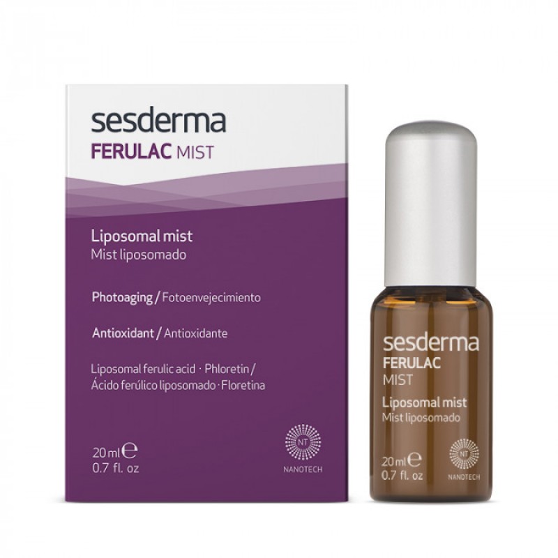 sesderma ferulac Липосомальный спрей мист против фотостарения 20 мл SesDerma FERULAC Липосомальный спрей-мист против фотостарения 20 мл — изображение 1