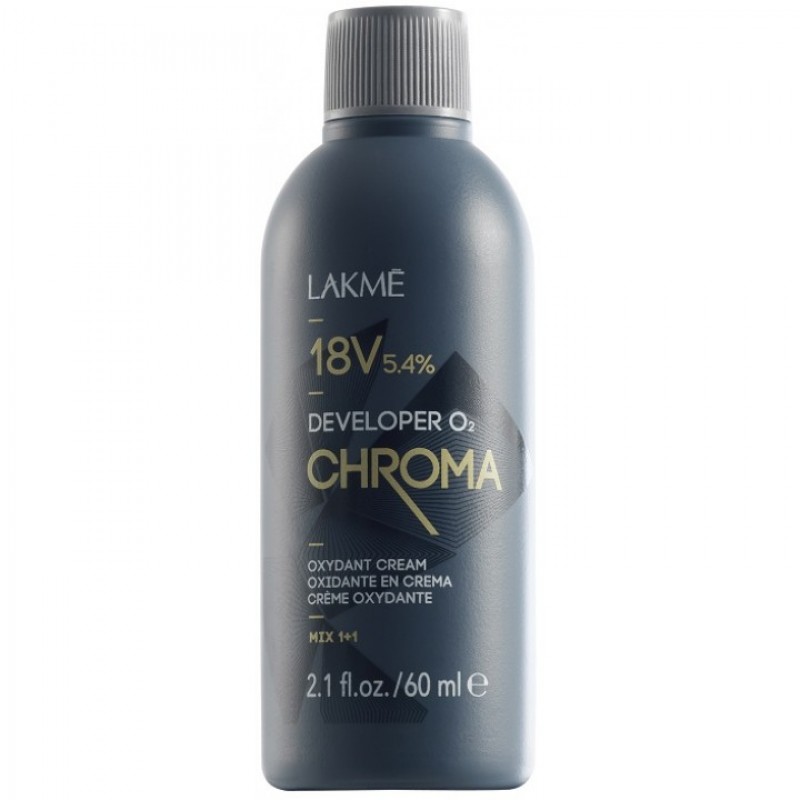 LAKME Chroma Developer 18V (5,4%) Cтабилизированный крем-окислитель 60 мл — изображение 1