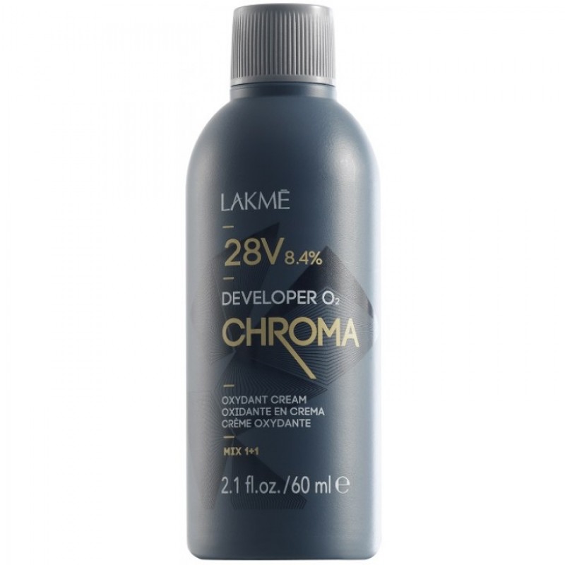 LAKME Chroma Developer 28V (8.4%) Cтабилизированный крем-окислитель 60 мл — изображение 1